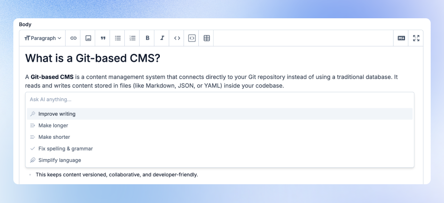 Adding a new site to Sitepins
